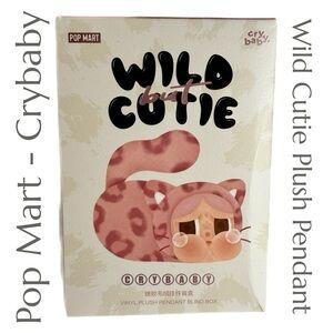 Pop Mart - Crybaby Wild Cutie - Vinyl Plush Pendant - Blind Box - Authentic